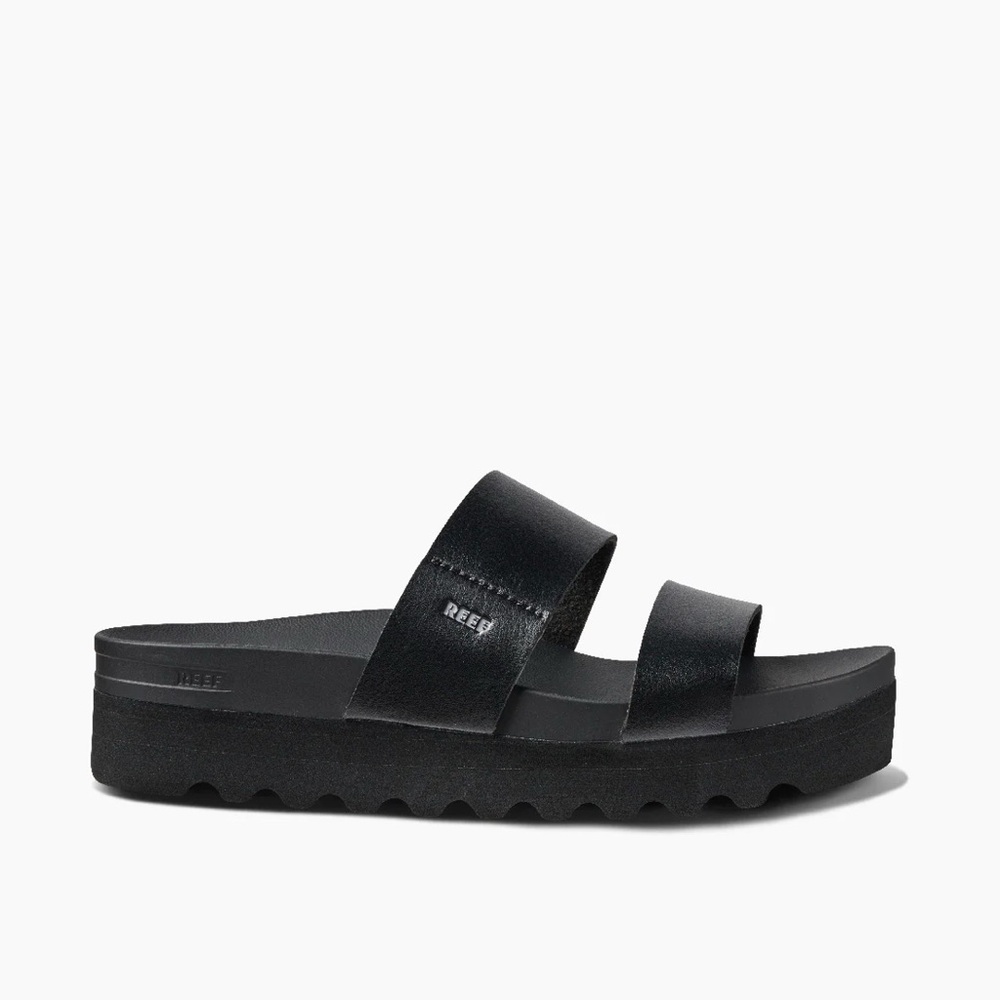 Reef Women's Black Slide Sandals